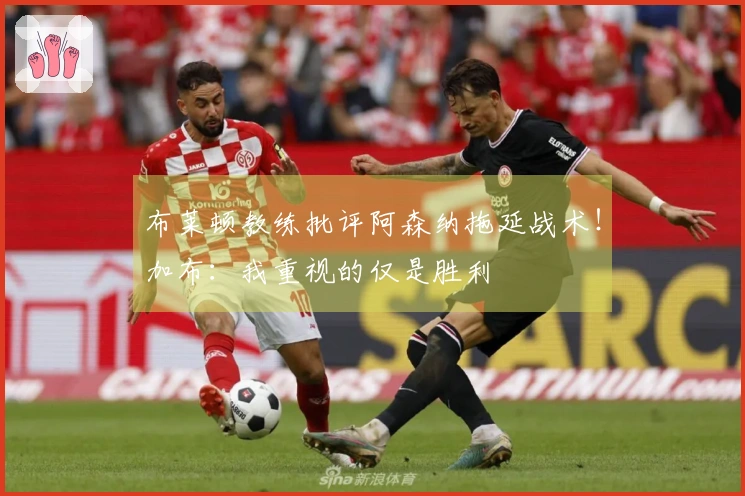 布莱顿教练批评阿森纳拖延战术!加布:我重视的仅是胜利